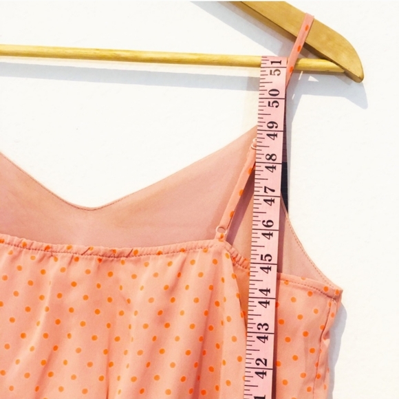 Soprano Cami Tank High Low Polka Dot Dress NWT Adjustable Straps Size M - Picture 5 of 9